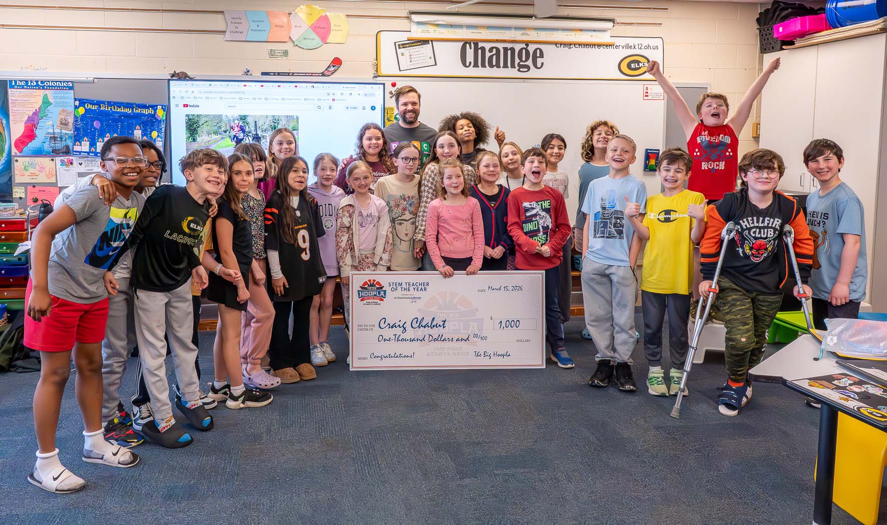 2026 STEM Teacher of the Year - Craig Chabut